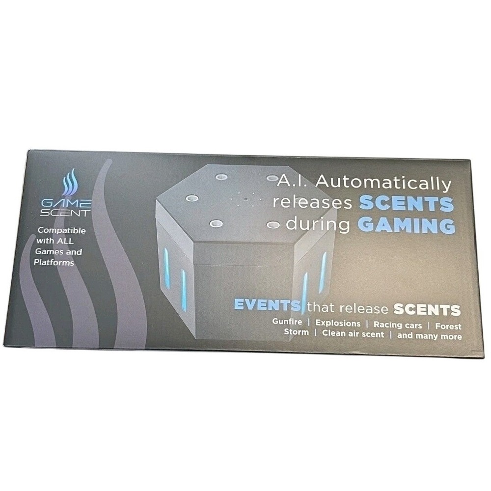 GameScent AI 4D Gaming Movie Scent Atomizer HDMI PC Console VR Adapter BRAND NEW